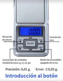 Digital Scale, Maximum 10 Kg, Kitchen Scale, Mini Scale For Food Or Small Items - Multicolor - View 3