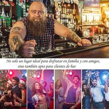 Conjunto de coctelería, juego de coctelería, juego de 6 piezas de herramientas de Bar, mezclador de coctelería de acero inoxidable, juego de accesorios de 750ml, tubo de ensayo graduado de doble cara 30/15ml, boquilla de vino, agitador de hielo, cuchara agitadora - 1 - Ver 8