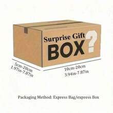 Surprise Lucky Mystery Box - Relaxing Random Unique Items, High-Quality Black Packaging, Perfect Gift For 2025 (Super Value)