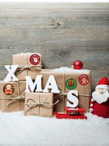 1 Rolle mit 500 Weihnachts-Aufklebern, Weihnachtsdekoration Etiketten-Aufkleber, Umschlag Aufkleber-Etiketten, Siegelaufkleber, Geschenkverpackung Ausschnitt-Aufkleber, Süßigkeitenverpackung Dekorationen, runde Party-Geschenkdekorationen, Frohe Weihnachten, Weihnachtsdekorationen, Weihnachtsfestdekorationen, Weihnachtsdekorationen, Weihnachtsgeschenke.