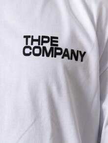 Oversized Company T-Shirt - White - View 4