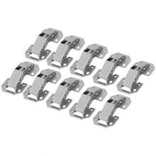 10 Unids/ set Bisagras De La Puerta del Gabinete, DEH2079 - 1 Bisagra de Puerta Plegable de Acero Laminado en Fro, Capacidad Mxima de Carga 10 KGEste producto no incluye tornillos de montaje - inicial - Ver 1