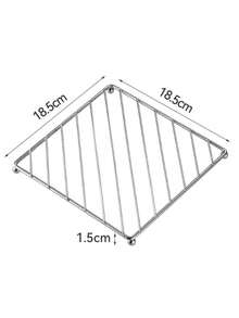 优雅不锈钢隔热垫，适用于热锅热菜，现代厨房的理想之选，节日宴客（新年、情人节）的完美之选——为用餐增添精致格调，主人必备，厨房造型师的理想礼物 #现代厨房 #节日宴客 #主人礼物 #厨房造型师 #精致隔热垫