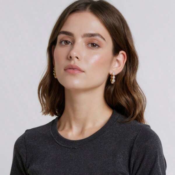 1 par de brincos de zircônia brilhante requintados - presente perfeito para mulheres em casamentos, aniversários, dia dos namorados e datas comemorativas.