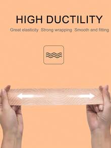 Băng quấn ngực mùa hè (2.5-10cm, 5 độ rộng khác nhau) Dành cho phụ nữ có vòng ngực nhỏ, giúp ngực lớn trông nhỏ hơn, ngăn ngừa chảy xệ, giúp gom ngực nhỏ mùa hè, băng quấn ngực, chất liệu co giãn. - Màu Khaki - Xem 4