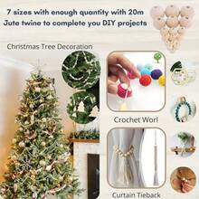 20/35/100 Stücke unfertige runde Holzperlen, Holz Abstandsperlen für Basteleien, Dekorationen und DIY Projekte - Holzfarbe 100St - Übersicht 8