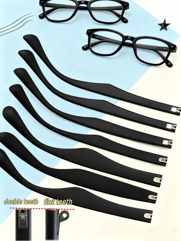 Glasses Repair Kit Tools, Glasses Legs, Replacement Glasses Legs, Replacement Glasses Arms, Replacement Glasses Legs, Glasses Straps, Glasses Ear Pads, Nose Pads, Lens Cleaning Wipes, Glasses Screwdrivers, Adult Glasses, Senior Glasses, Glasses Frames, Sunglasses, Anti-Blue Light Glasses,