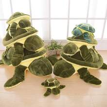 巨型毛绒海龟填充玩具 - 送给朋友的完美礼物 - 綠色 - 查看 5