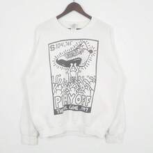 Vintage Keith Haring Play Off The Full Game Sweatshirt - 白色 - 查看 1