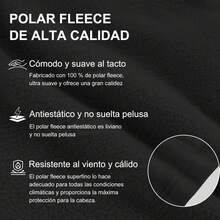 2 Pack Pasamontañas para Hombre y Mujer, Balaclava para el Sol, Protección UV y Transpirable, Pasamontanas para Moto, Ciclismo, Senderismo y Esquí - Negro y negro - Ver 7