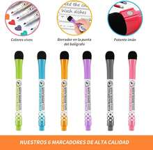 Kids Dry Erase Boards - 黑色 - 查看 3