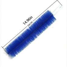 1 Pc Long Flexible Bristles Fan Cleaning Brush - Multifunctional Dust Brush For ACs, Blinds, Window Grooves - Durable Plastic Manual Household Cleaning Tool - Multicolor - View 6