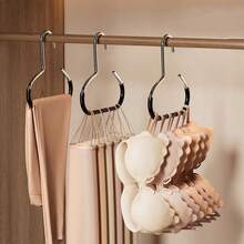 2pcs Hat Storage Rack,Belt Holder Organizer Rack, Wardrobe Accessory Storage Organizer Fits Belts, Ties, Scarves, Camisole, Hats, Bras, Shoes,Handbag Dress Pants Shoes Jeans Boots Skirt Cap Storage Organizer, Dormitory Wardrobe Interior Hanging Cap Rack, Multifunctional Hat Display Holder Hanger For Pants, Tie Heavy-Duty Hanger, Tank Top, Bathroom, Bedroom, Wardrobe, Closet, Home, Dormitory