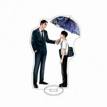 Anime "Lass uns Karaoke machen!" Serie 15cm 1 Stück Kirigaya Utaho, Tachibana Kanata, Acryl Ständer Actionfigur Modell, Schreibtisch & Heimdekoration, Freundschaftsgeschenk. Es gibt Schutzfolien sowohl auf der Vorder- als auch auf der Rückseite. - Verschiedenfarbig - Übersicht 4