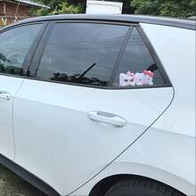 Sanrio Sanrio Kitty süße Auto Aufkleber Motorrad Motorrad Aufkleber Cartoon personalisierte Fenster Körper Dekorationsaufkleber Spielzeug als Geschenk
