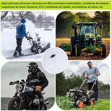 Bomba de Sifón de Gasolina, Bomba Manual de Transferencia de Combustible de Alto Flujo para Gasolina, Agua, Aceite,, con 2 Mangueras de PVC Premium - 1 - Ver 3