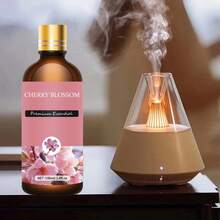 100ml/30ml/10ml Sakura Duft Ätherisches Öl, Eukalyptus Ätherisches Öl, geeignet für Diffuser, Luftbefeuchter, Hautpflege, Seife/Kerzen Herstellung, unisex, Porenreinigung, feuchtigkeitsspendend, ideales Geschenk