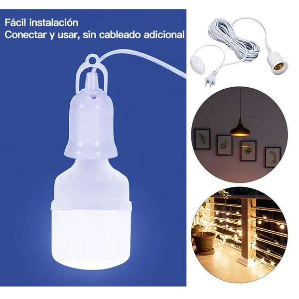 Extensión Con Socket Para Foco 2.5 Metros(no contenido focos)