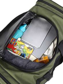 Bolsa de Fitness de Grande Capacidade Personalizada, Design de Múltiplos Bolsos, Bolsa de Viagem de Grande Capacidade, Bolsa de Bagagem Dobrável, Armazenamento de Viagem Conveniente, Material Durável, Adequado para Transporte Diário, Ioga ao Ar Livre e Treinamento na Academia, Bolsa de Fitness de Grande Capacidade Requintada.