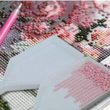 6PCS Diamond Art Painting Sorting Trays – 3.8x2.8 Inch Plastic Diamond Art Painting Bead Sorting Trays Organizer Diamond Painting Accessories And Tools For DIY Crafts Rhinestone Sorting Tray