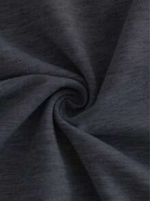 青少年男童休闲简约狼头印花长袖连帽宽松卫衣，厚度适中，适合秋冬季节穿着，日常穿着、聚会、上学、参加音乐节、度假、通勤皆宜。可作为礼物送给家人、男友、女友、朋友，也是女孩冬季必备单品。 - 深灰色 - 查看 8