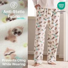 Mens Pajama Pants Soft Flannel Fleece Pajama Bottoms Sleep & Lounge Pants With Pockets And Drawstringhalloween - Lười biếng - Xem 11