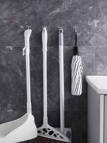 1/10/20/30 件亚克力粘性墙钩，不锈钢多功能悬挂式收纳架，适用于家庭、厨房、浴室、卧室、办公室 - 强力抓握，无痕，易于安装 - 彩色 - 查看 8