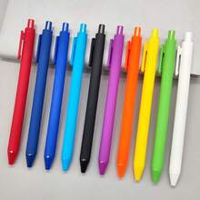 12 sztuk losowo kolorowych, automatycznych długopisów kulkowych, średnio gruba końcówka, płynne pisanie, antypoślizgowy uchwyt, kompatybilny z wieloma urządzeniami – nadaje się do codziennego użytku w szkole/biurze - Czarne - Zobacz 2