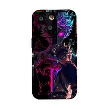 Funda para teléfono Black Clover Asta Power Element, compatible con  fundas para celular ,  16Pro Max,    11 ,   13,   12,  Fabricada en silicona TPU, ofrece protección contra golpes y caídas, además de una excelente sensación al tacto. Es el regalo ideal para familiares, amigos y seres queridos. - Negro - Ver 8