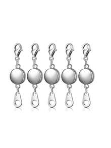 Magnetic Necklace Clasps And Closures - Round Bracelet Extender Clasps For Jewelry Making