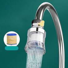 Purifier Water Filter For Tap Cotton Filter - Green - View 6