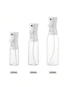 1pc Oil Spray Bottle, High Pressure Spray Bottle, Ultra Fine Water Mist Refilling Bottle, Oil Sprayer Dispenser, Refillable Spritzer Bottle, Household Kitchen Barbecue Olive Oil Spray Bottle, Fat-Reducing Meal Spray Oil Artifact, Travel Transparent Portable Spray Bottle