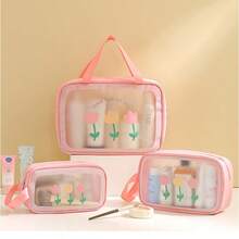 3 Stücke süße, tragbare, wasserdichte Kulturtasche, Reise-Organizer-Tasche, Windeltasche für Kinder