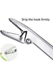 不锈钢脱钩器，控钩器，起鱼脱钩器，钓鱼设备