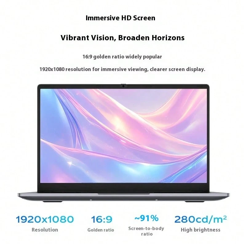 Lenovo 联想 Ideapad P14H 14.1 英寸/P15H 15.6 英寸轻薄商务笔记本电脑，高性能家用/办公/学生笔记本电脑，N150 16GB 512GB SSD，P15H