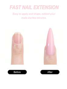 亚克力粉美甲套装，亚克力粉和液体套装，水晶液体套装配闪粉3D美甲刷，粉白透明美甲粉套装，适合初学者在家DIY，配有亚克力美甲刷。美甲 - 白色 - 查看 3