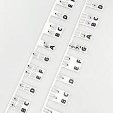 1pc Piano Notes Guide For Beginners, Easy To Install & Remove Piano Keyboard Note Labels, Thick Paper For 61/88 Keys Full Size, Removable With No Stickers Needed, New 2026 Gift For Boys, Girls, Birthday, Christmas - Multicolor - View 11
