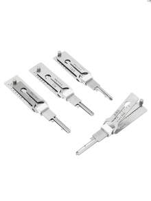 1pc 2-In-1 Emergency Access Tool SS001PRO SS002PRO KW1 KW5 SC1 SC4, Civilian Lock Pick Set, Portable, High Precision Lock Pick Tools