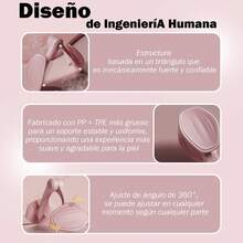 Entrenador de Cadera Kegel Multifuncional, Ejercitador de Suelo Pélvico y Muslos Internos para Levantamiento de Nalgas, Rehabilitación Posparto y Adelgazamiento + Bandas de Resistencia - 1 - Ver 3