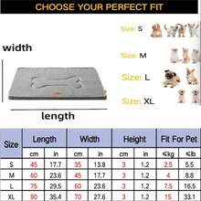 1pc Plush Thick & Enlarged Rectangular Pet Mat, Dog Bed, Cat Bed, Washable, Dirt-Resistant, Wear-Resistant, Soft & Comfortable, Suitable For Medium & Large Dogs And Cats, High-Quality Dog/Cat Bed, Multi-Season, Multiple Colors Available