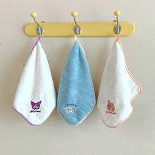 Sanrio 5件套三丽鸥酷洛米儿童毛巾套装，柔软蓬松的面巾，沐浴时的可爱之选！