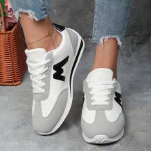 New Style Of Small White Shoes, Fashionable And Versatile For Female Students, Thick-Soled Height-Increasing Sports Shoes, Casual Shoes, Large Size - màu đen - Xem 2