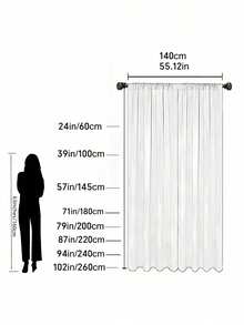 1 件白色玫瑰图案蕾丝帷幔薄纱窗帘，短窗帘，薄纱，咖啡色窗帘，复古浪漫风格，薄纱，由涤纶纤维制成，适用于卧室、房间、客厅、厨房、办公室、咖啡厅和家居装饰 - 白色 - 查看 9