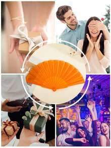 1pc/10pcs Solid Color Flat Plastic Fan,Ladies Folding Fan,Fashionable & Elegant Simple Solid Color Hand Fan,Wedding Performance Fan,Plastic Portable Handheld Dance Party Fan, Chinese Japanese Wedding Decoration Folding, Low-Key And Simple Gift,Suitable For DIY, Suitable For Party Themes Or Creating Unique Designs