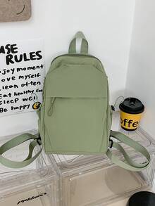 Multipurpose Small Backpack - Army Green - View 1