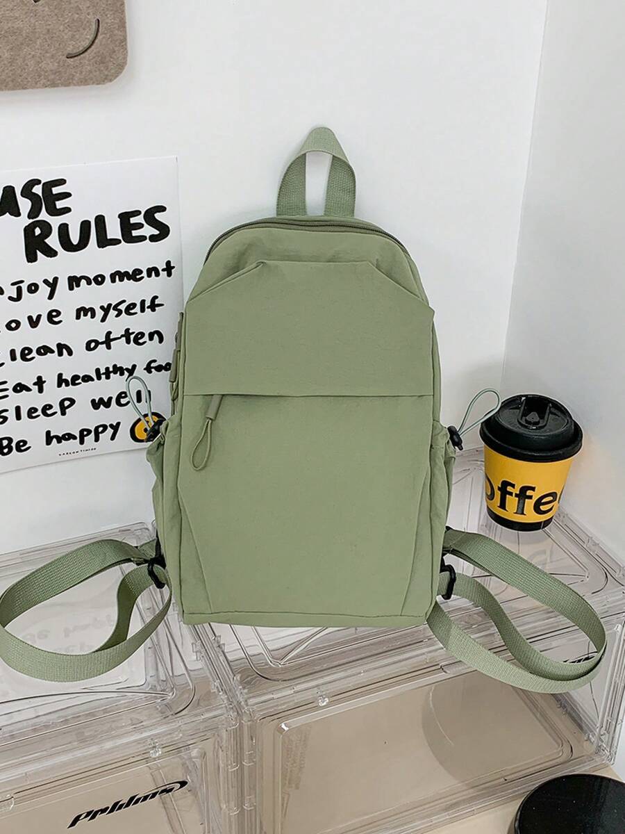 Multipurpose Small Backpack - Army Green - View 1