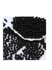 50Pcs 8mm Galaxy Glitter Round Beads Resin Loose Spacer Beads For Jewelry Making DIY Bracelet Earring Necklace Accessories