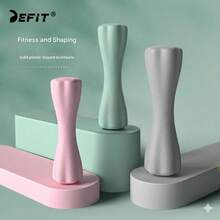 DEFIT أثقال يدوية للنساء للياقة البدنية المنزلية، أثقال صغيرة سداسية الأضلاع مطلية، معدات لياقة بدنية للسكن الجامعي/النادي الرياضي، متعددة الألوان والأوزان متاحة