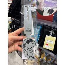 SNOOPY 1 件史努比儿童行李牌动漫人物可爱创意旅行登机牌行李牌吊牌标志装饰礼物圣诞袜填充物、圣诞礼物、圣诞节、圣诞装饰（款式随机） - 彩色 - 查看 7