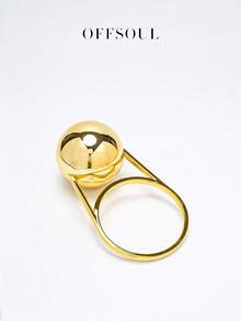 优雅金色金属新娘婚礼派对手拿包，适合婚礼、宴会、派对、海滩度假等场合 - 金色 - 查看 5